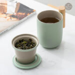 Accessoire pour infusion de thé en céramique