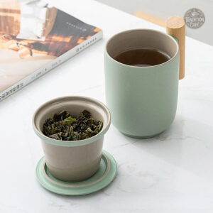 Accessoire pour infusion de thé en céramique