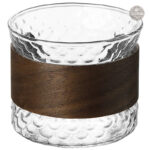 Mug en verre chic et élégant pour le café