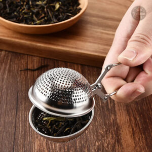 Accessoire de thé design en acier inoxydable