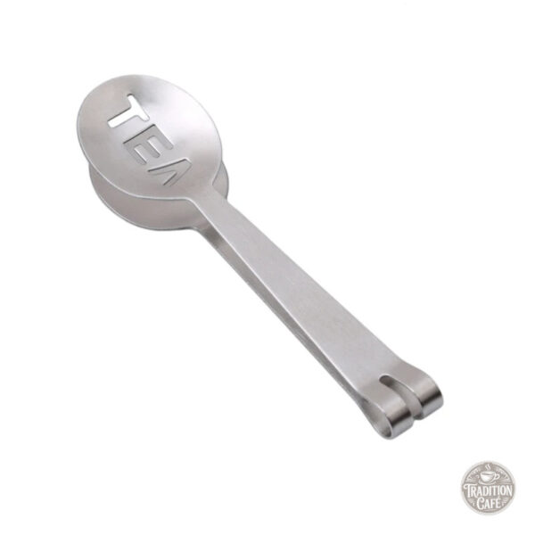 Pince à thé design élégant en acier inoxydable