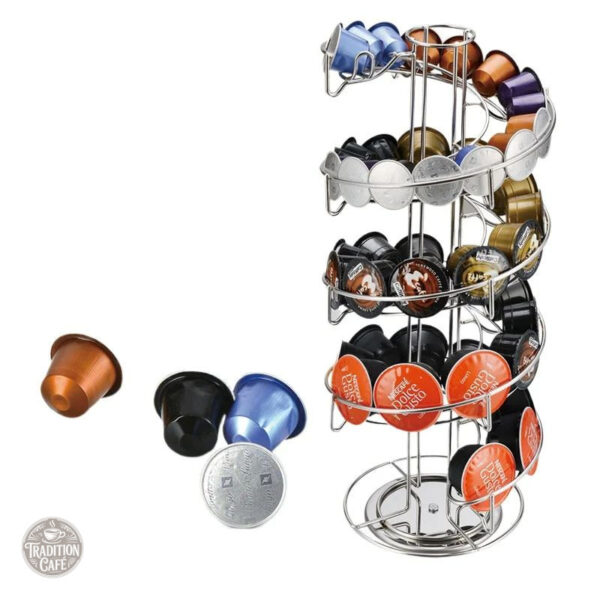 Organisateur de capsules Dolce Gusto en métal