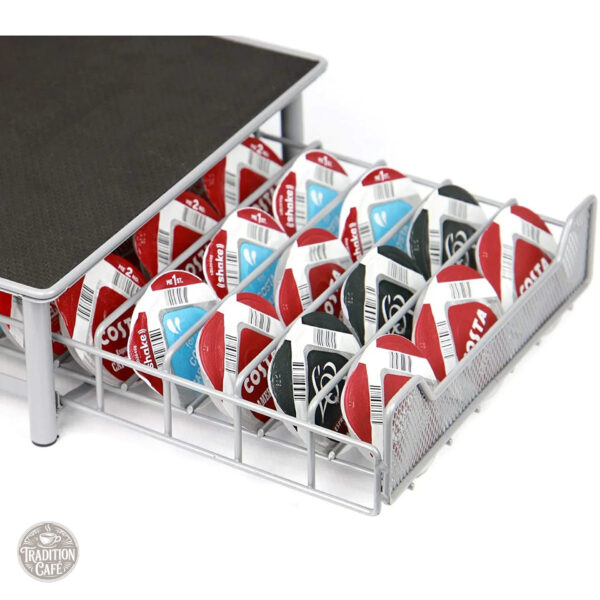 Organisateur de capsules Tassimo pour un rangement efficace