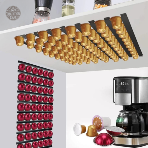 Support pour capsules Dolce Gusto en noir