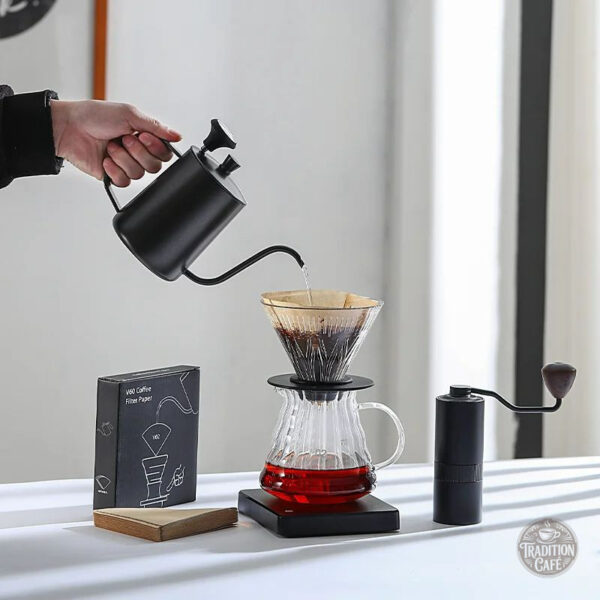 Support à café ajustable pour un usage pratique et efficace