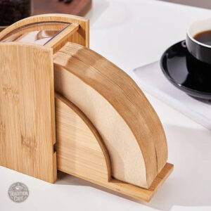Accessoire café en bois, un style moderne et élégant