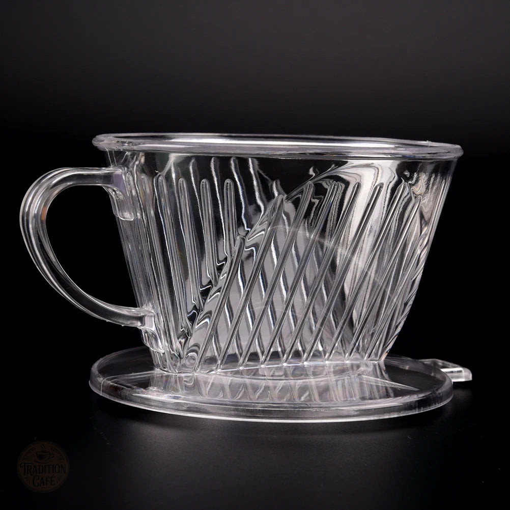 Porte Filtre à Café Transparent Goutte à Goutte