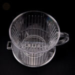 Accessoire de café : porte filtre transparent pour infusion lente