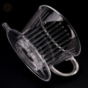 Filtre à café transparent, idéal pour les amateurs de café filtré