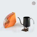 Porte filtre à café au design ancien et élégant