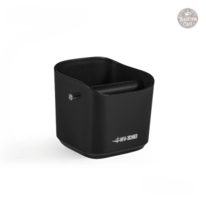 Poubelle à frapper ergonomique pour café