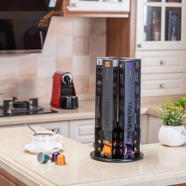 Organisateur de capsules Nespresso élégant et pratique