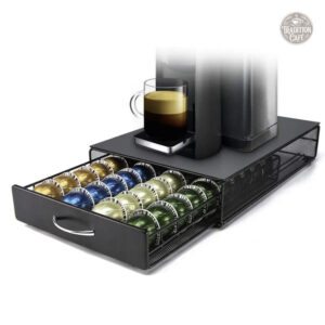 Support dosette Tassimo design contemporain, pratique et fonctionnel