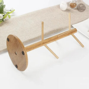 Support à tasses en bois, design arbre élégant et pratique