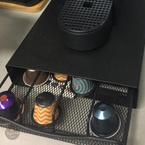 Organisateur de capsules Nespresso au design moderne