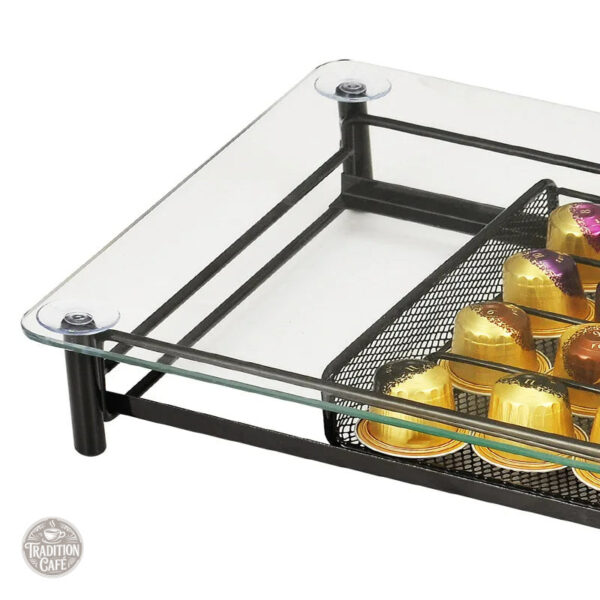Support de rangement pour capsules de café design et pratique