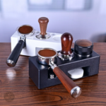 Station de préparation espresso avec support complet
