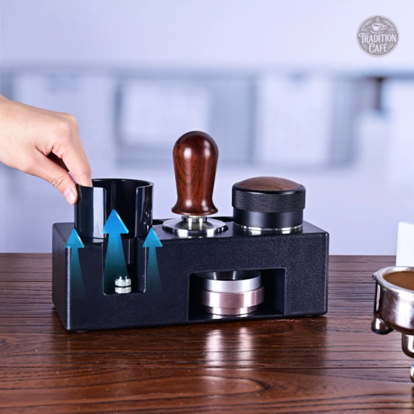 Accessoire pratique pour préparation d'espresso