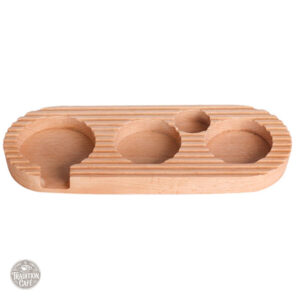 Station de Tassage Café en Bois avec Quatre Fentes