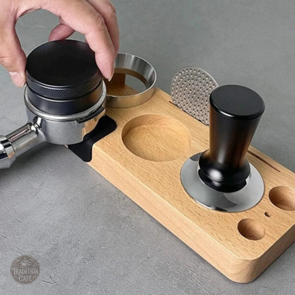 Station de café pratique pour préparation espresso