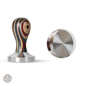 Accessoire Barista : Tamper en bois coloré 58 mm