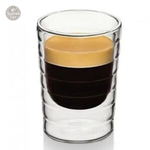 Tasse à café double fond design inspiration Nespresso