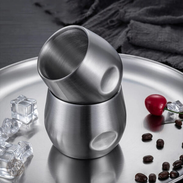 Tasse à Café en Acier pour un Espresso parfait