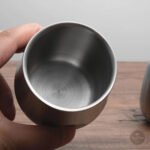 Tasse en Acier Inoxydable pour amateurs de café
