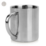 Accessoire café moderne en inox brillant