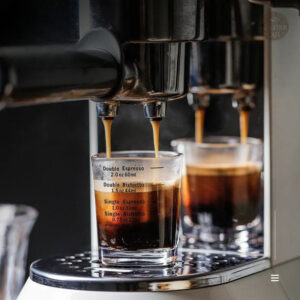Tasse à café en verre - capacité de 60 ml