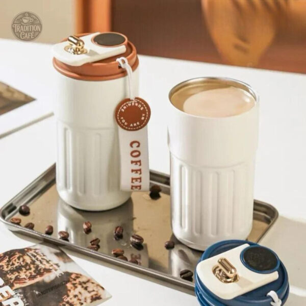 Tasse en Acier Inoxydable pour Café