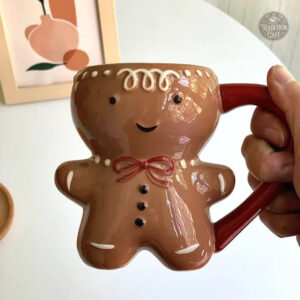 Tasse festive en céramique pour les amoureux de Noël