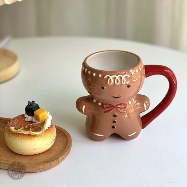 Mug de Noël en céramique avec design amusant et coloré