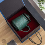 Tasse à thé design rustique avec infuseur inclus