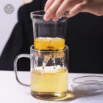 Tasse à thé élégante, idéale pour les moments de détente