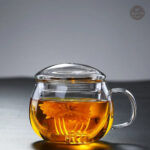Infuseur à Thé avec tasse et couvercle pratique