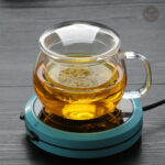 Accessoire de thé : tasse avec infuseur et couvercle