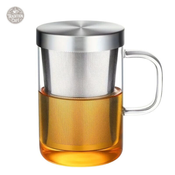 tasse-the-transparente-verre-1 Tasse à thé transparente en verre élégante et moderne