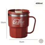 Tasse thermique au style rétro