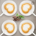 Tasse double fond en verre pour un look raffiné