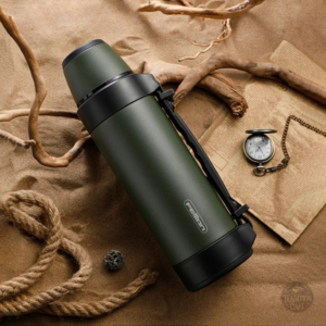 Thermos en acier inoxydable pour café, grande capacité