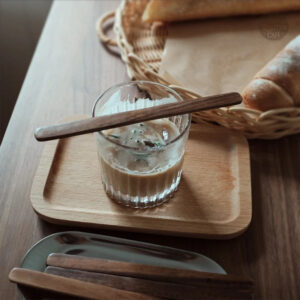 Touillette Café Vintage en Bois pour un style élégant