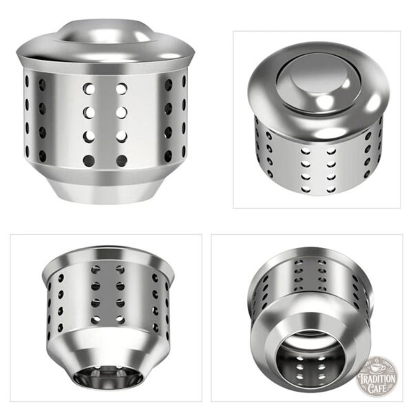 Accessoire pour un service propre avec cafetière italienne