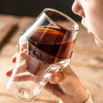 Verre créatif double paroi, idéal pour un service moderne