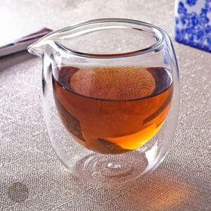 Verre double paroi transparent moderne élégant