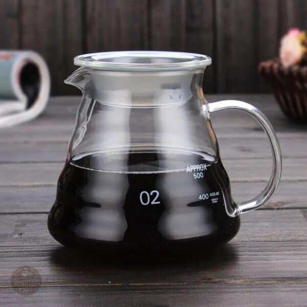 verseuse-cafetiere-couvercle-verre-1 Carafe à café en verre avec couvercle