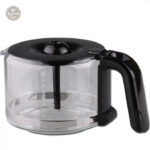 Verseuse cafetière classique en verre transparent