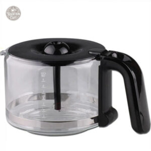 Verseuse cafetière classique en verre transparent