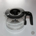 Verseuse en verre pour préparation de café simple et efficace