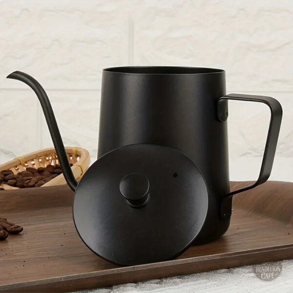 verseuse-cafetiere-universelle-noire-acier-inoxydable-1 Carafe à café noire en acier inoxydable